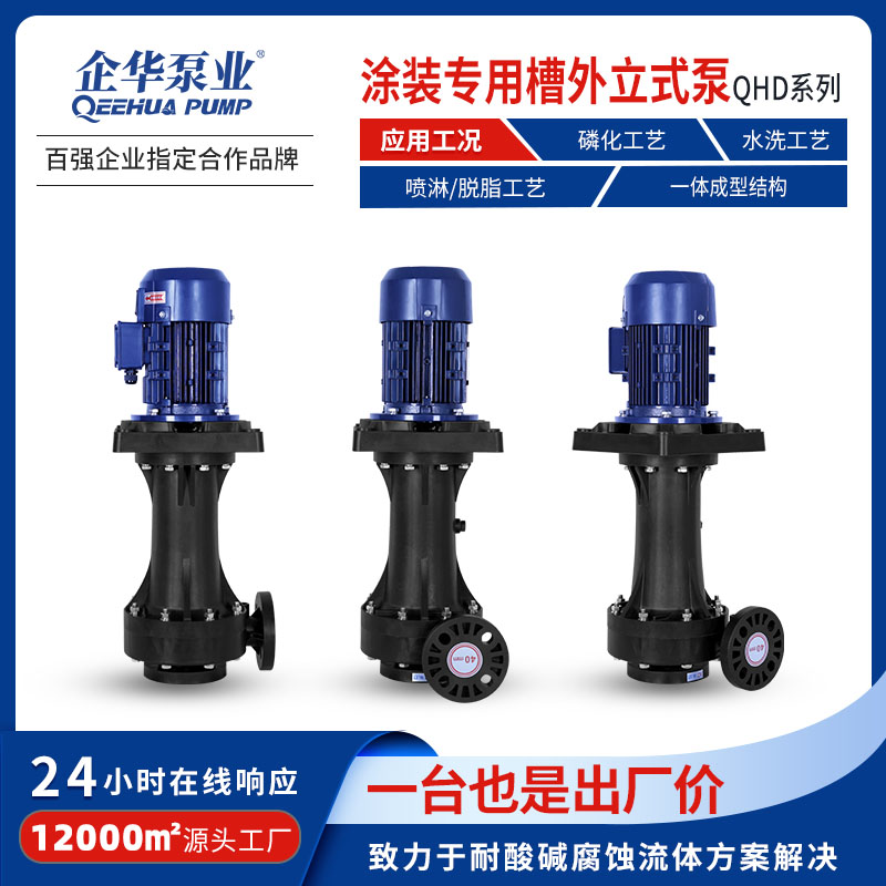 QHD-涂装可空转槽外立式泵
